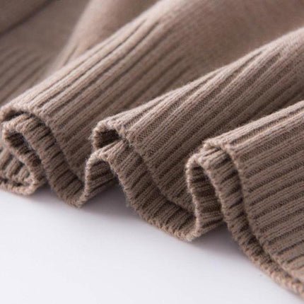 Sophisticated Winter Charm: Premium Cashmere & Wool Turtleneck Pullover for Women | Elegant Knit Sweater