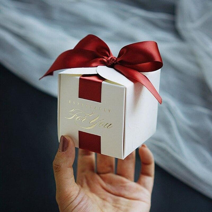 Sophisticated Event Favor Boxes with Ribbon - Sets of 20/50/100 for Special Celebrations