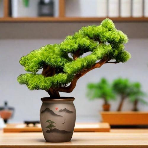 Chinese Style Bonsai Simulation Plant for Office and Home Decoration