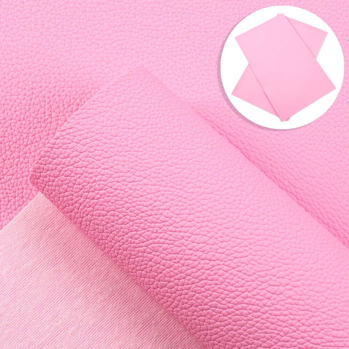 Crafting Essentials: Lychee Grain Faux Leather Fabric for Handbags, Wallets, and Earrings