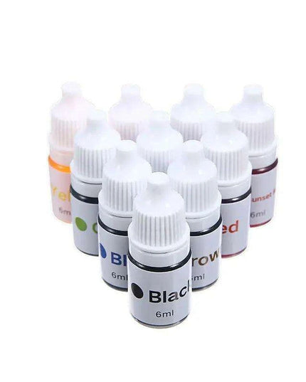 Colorful Craft Soap Dye Set - 10 Stunning Tints for Creative Bath Products