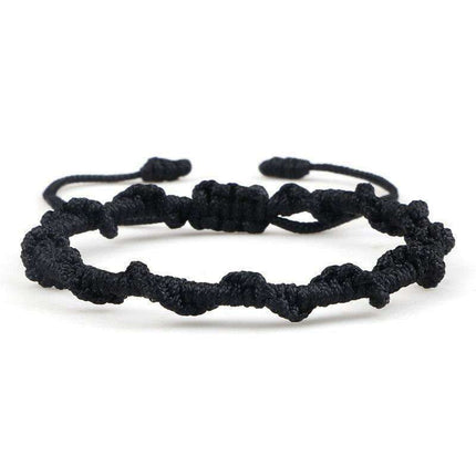 Tibetan Buddha Spiritual Charm Bracelet: Handcrafted Unique Accessory