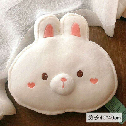 Charming Animal Plush Pillow - Soft, Cozy, and Delightfully Snuggly