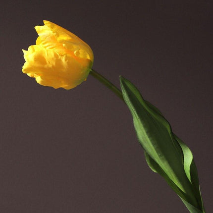 Luxurious Silk Parrot Tulip Floral Arrangement - Stunning Artificial Flower Collection