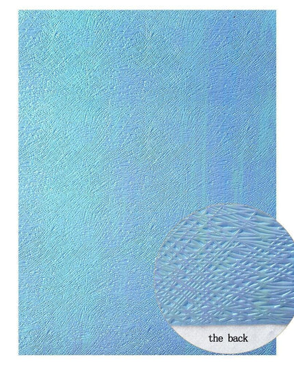 Glistening Ocean Blue Glitter Fabric: Unleash Your Creative Glamour