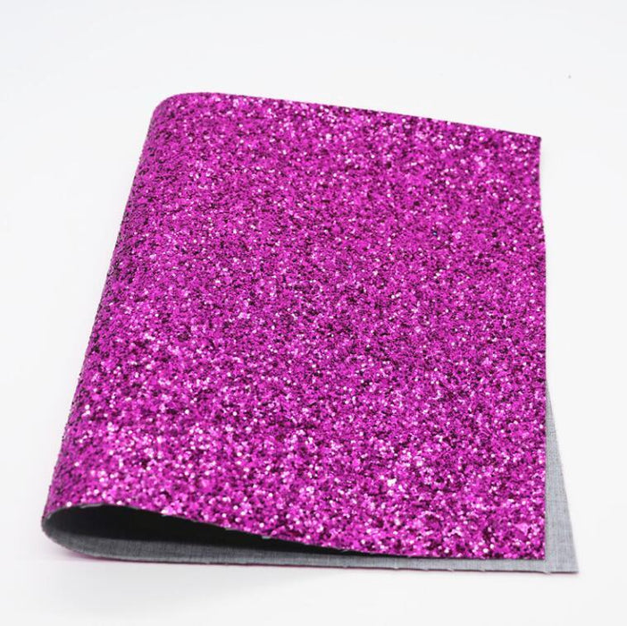 Glimmering Glitter Fabric Sheets for Creative DIY Projects - 21CM*29CM