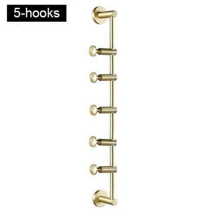Elegant Solid Brass Coat Hooks for Stylish Home Organization
