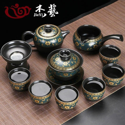 Elegant Porcelain Kung Fu Tea Set: Transform Your Tea Experience