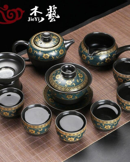 Elegant Porcelain Kung Fu Tea Set: Transform Your Tea Experience