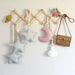 Stylish 360-Degree Rotating Lotus Wood Hangers for Kids with Anti-Slip Technology