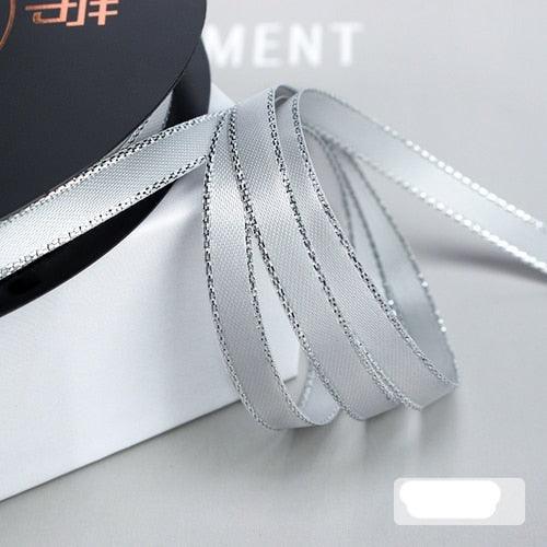 Luxe Shimmering Satin Craft Ribbon Collection - 50 Yards of Premium Quality for DIY Masterpieces