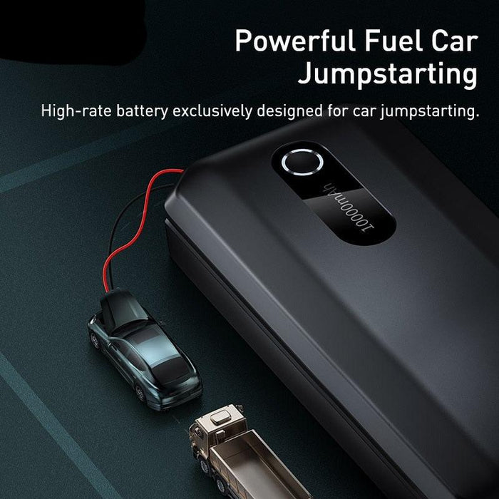 High-Capacity Car Jump Starter Power Bank - 20000mAh / 10000mAh Portable Emergency Battery Charger - 12V 2000A Starting Device