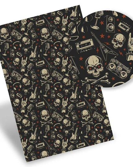 Autumn-Themed Eco-Conscious Faux Leather Crafting Kit for Creative Artisans