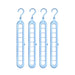 Chic Circular 9-Hole Plastic Closet Organizer