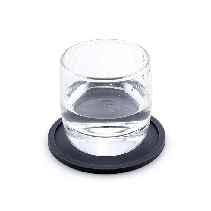 Stylish Silicone Coaster Collection - Sophisticated Home and Office Accessory