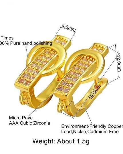 Stunning Handmade Gold & Silver Earring Hooks Adorned with Dazzling Austrian Crystals - Eco-Friendly Luxury Jewelry