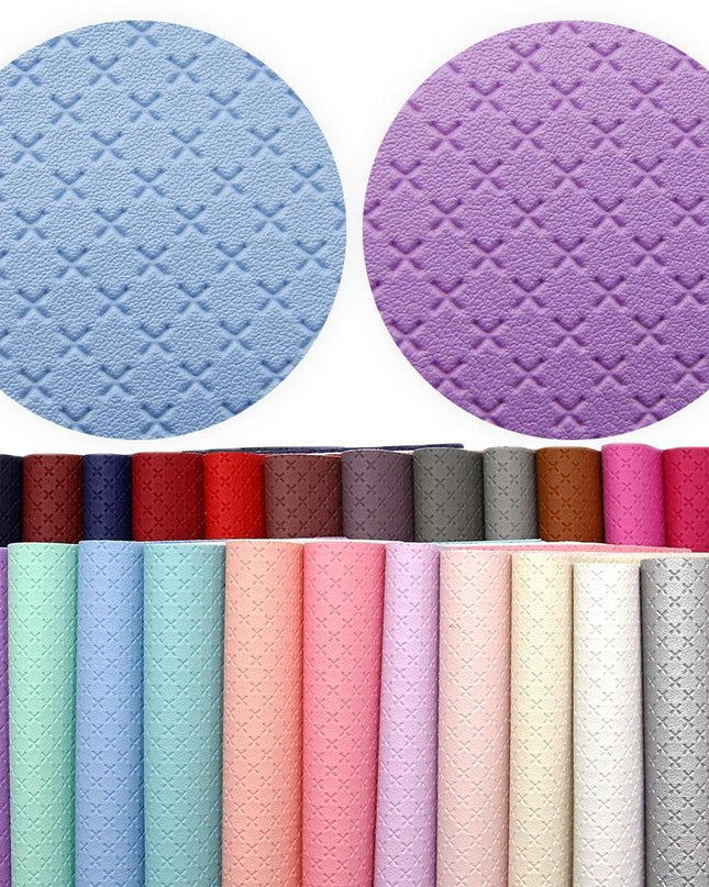 Customizable Artisan Faux Leather Craft Kit for Unique Bags and Footwear