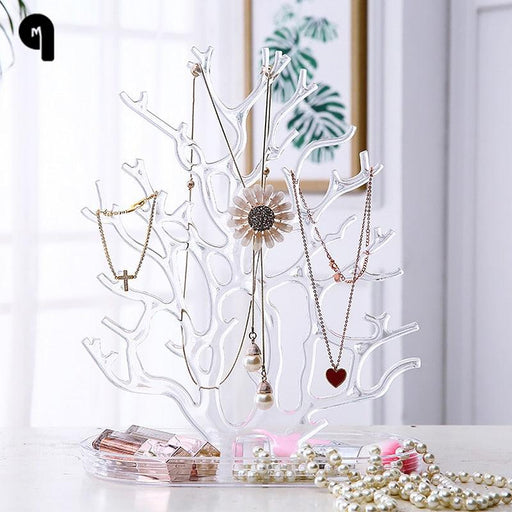 Elegant Deer Antlers Jewelry Rack: A Graceful Organizer for Your Precious Collection