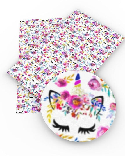 Floral Fantasy: Luxurious Synthetic Leather for Inspired Crafting