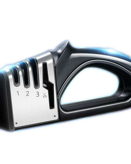 DiamondPro 4-in-1 Premium Knife & Scissor Sharpener - Effortless Blade Maintenance Tool