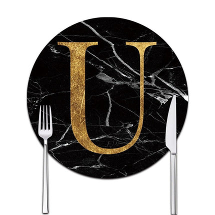 Personalized Monogram Coasters for Sophisticated Table Settings