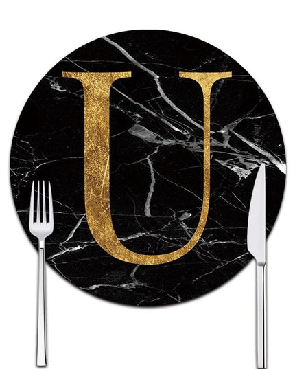 Personalized Monogram Coasters for Sophisticated Table Settings