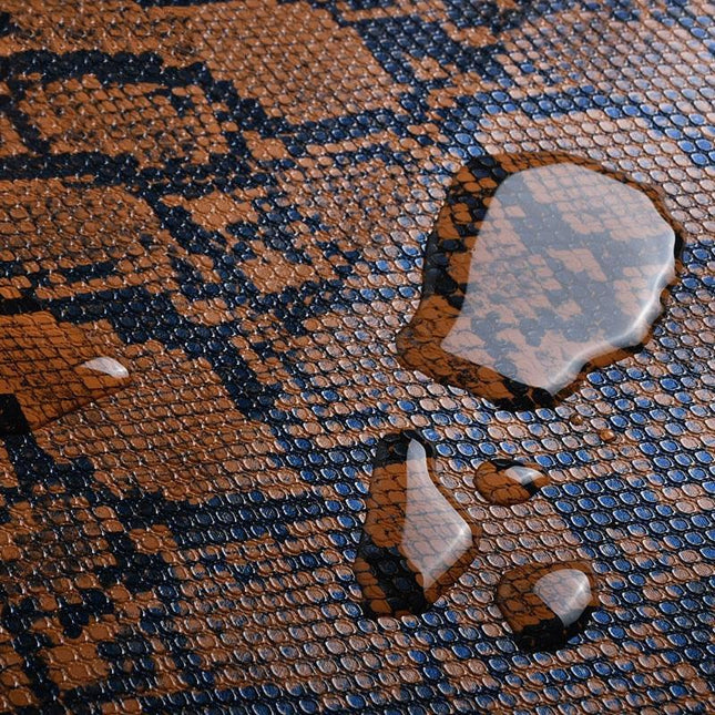 Snake Print PU Leather - Luxurious Crafting Sheet