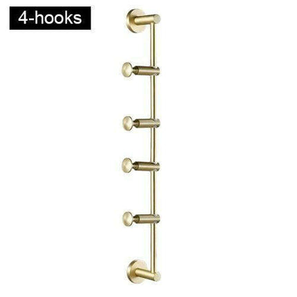 Elegant Solid Brass Coat Hooks for Stylish Home Organization