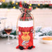 Joyful Christmas Wine Bottle Sleeve for Festive Holiday Delight