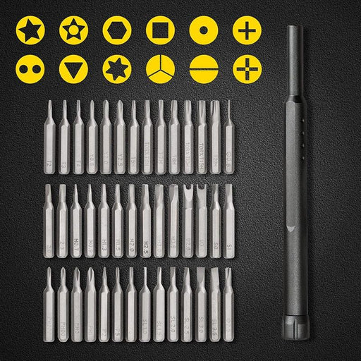 Precision Tech Repair Kit with 45 Magnetic Screwdriver Bits