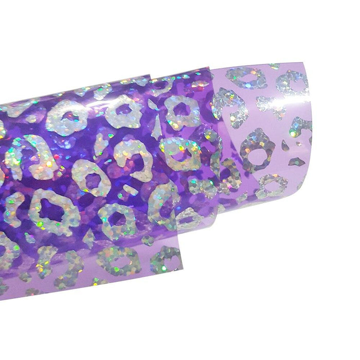 Glittering Star & Heart PVC Craft Sheets for Artistic Creations