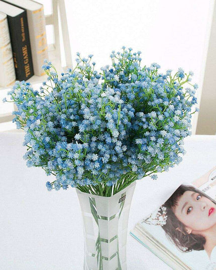 Lifelike Silk Baby's Breath Floral Stems for Exquisite Home Décor and Crafting