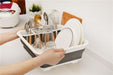 Stackable Kitchen Dish Drying Rack and Organizer Set for Efficient Space Utilization