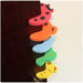 5-Piece Cute Cartoon Animal Door Stopper Set for Child Safety and Supervision