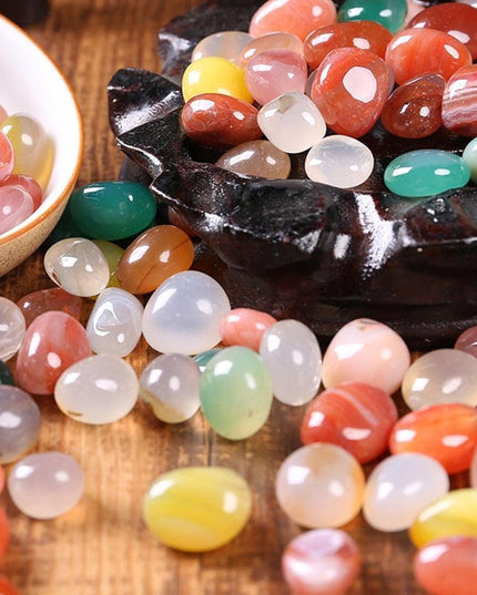 Agate Stone Collection: Natural Enhancements for Home Decor and Plant Care