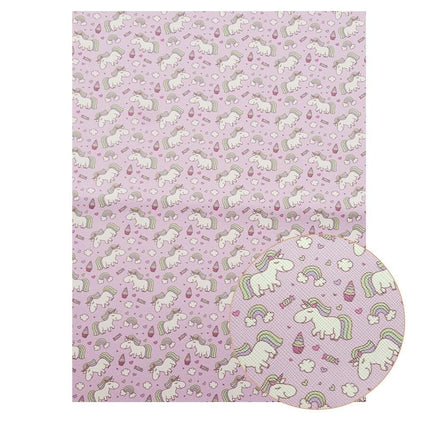 Magical Unicorn and Flamingo Leather Crafting Set