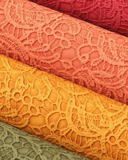 Luxurious Textured Faux Leather Craft Sheet - Premium Vinyl for DIY Creations