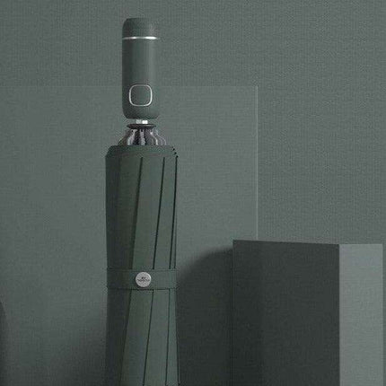 Smart Safety LED Reverse Folding Weatherproof Umbrella