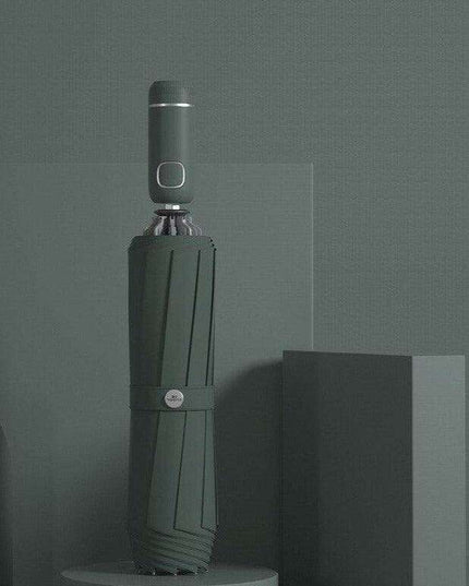 Smart Safety LED Reverse Folding Weatherproof Umbrella