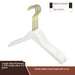 Personalized Wooden Wedding Dress Hangers with Secure Grip Technology