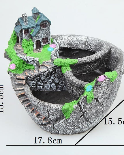 Chic European-Inspired Succulent Display Planter