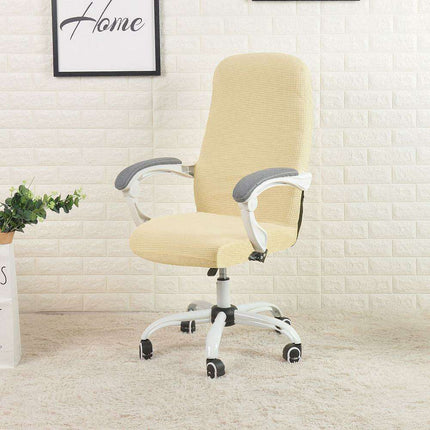 Stylish Jacquard Slipcover for Water-Resistant Office Chairs - Perfect for Home and Office
