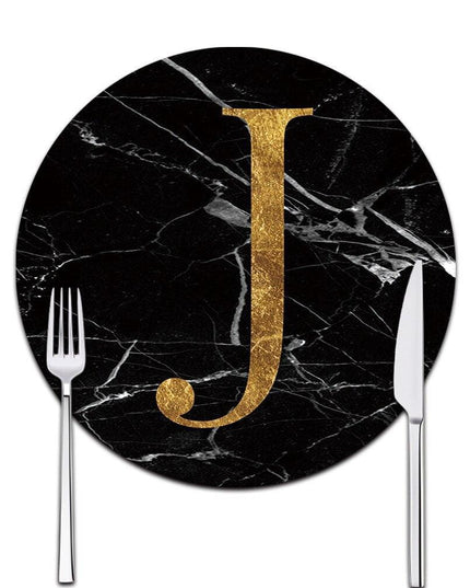 Personalized Monogram Coasters for Sophisticated Table Settings