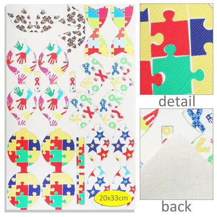 Spooky Season Cartoon Leather DIY Craft Kit: Creative Project Bundle