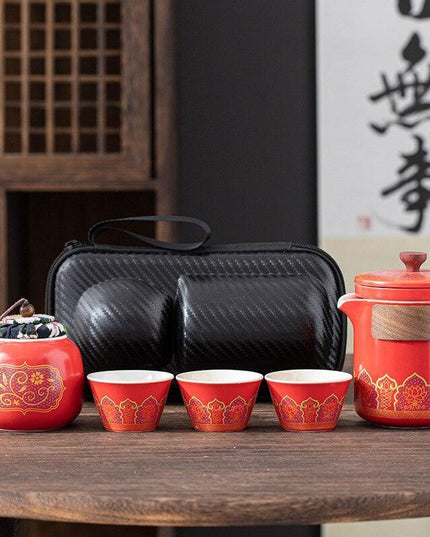 Ultimate On-the-Go Kung Fu Tea Experience Set for Aficionados
