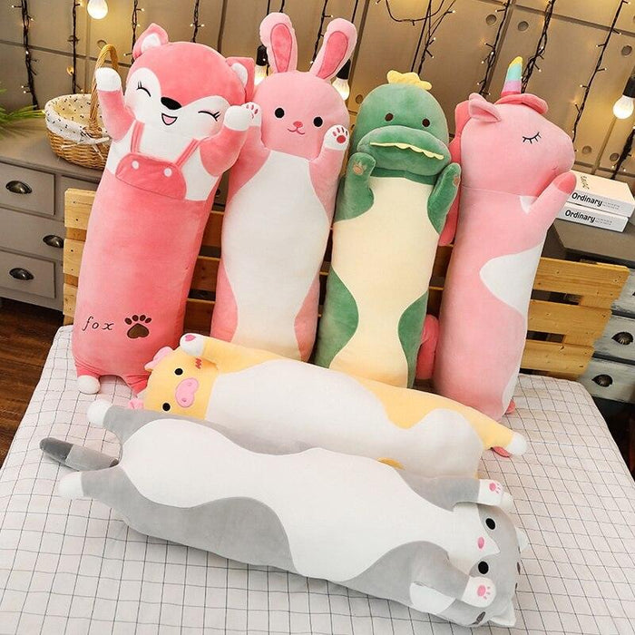 Plush Toys Stuffed Soft Long Sleeping Pillow