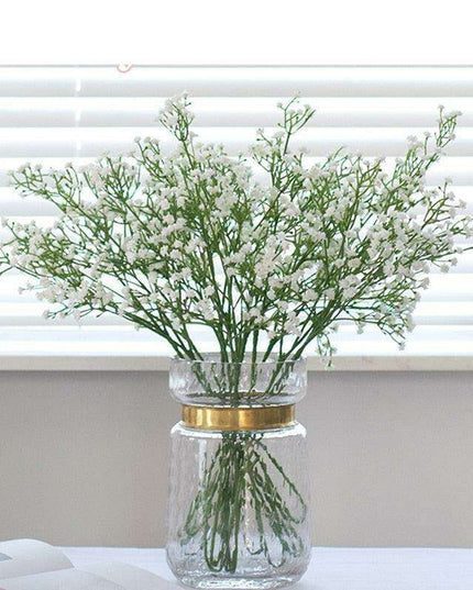 Lifelike Silk Baby's Breath Floral Stems for Exquisite Home Décor and Crafting