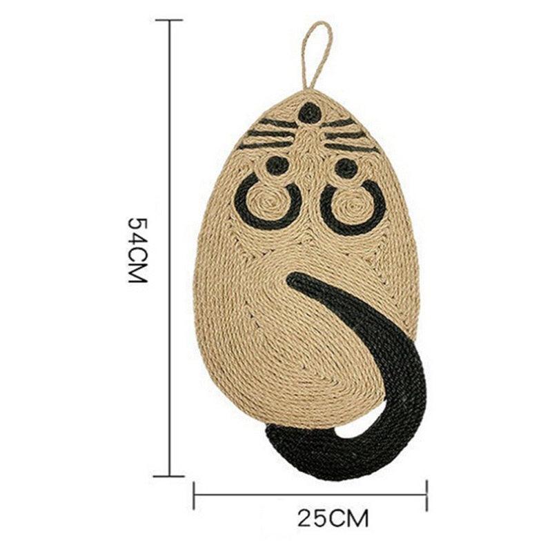 Cute Cat Scratch Pad Pet Supplies Kitten Corrugated Paper Board Pet Toy Grinding Nail Scraper Mat Wear-resistant-0-Très Elite-A-China-Très Elite