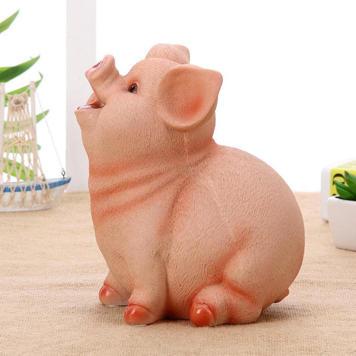 Enchanting Cartoon Piggy Bank - Whimsical Money Saving Toy for Kids