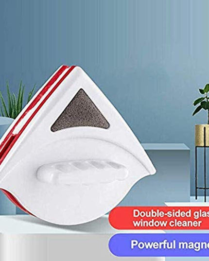 Magnetic Window Cleaning Tool with Safety Features: Achieve Crystal-Clear Double-Glazed Surfaces Effortlessly